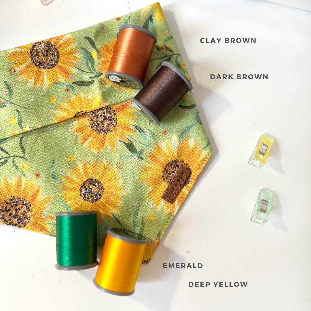 SUNFLOWER FIELD - BANDANA