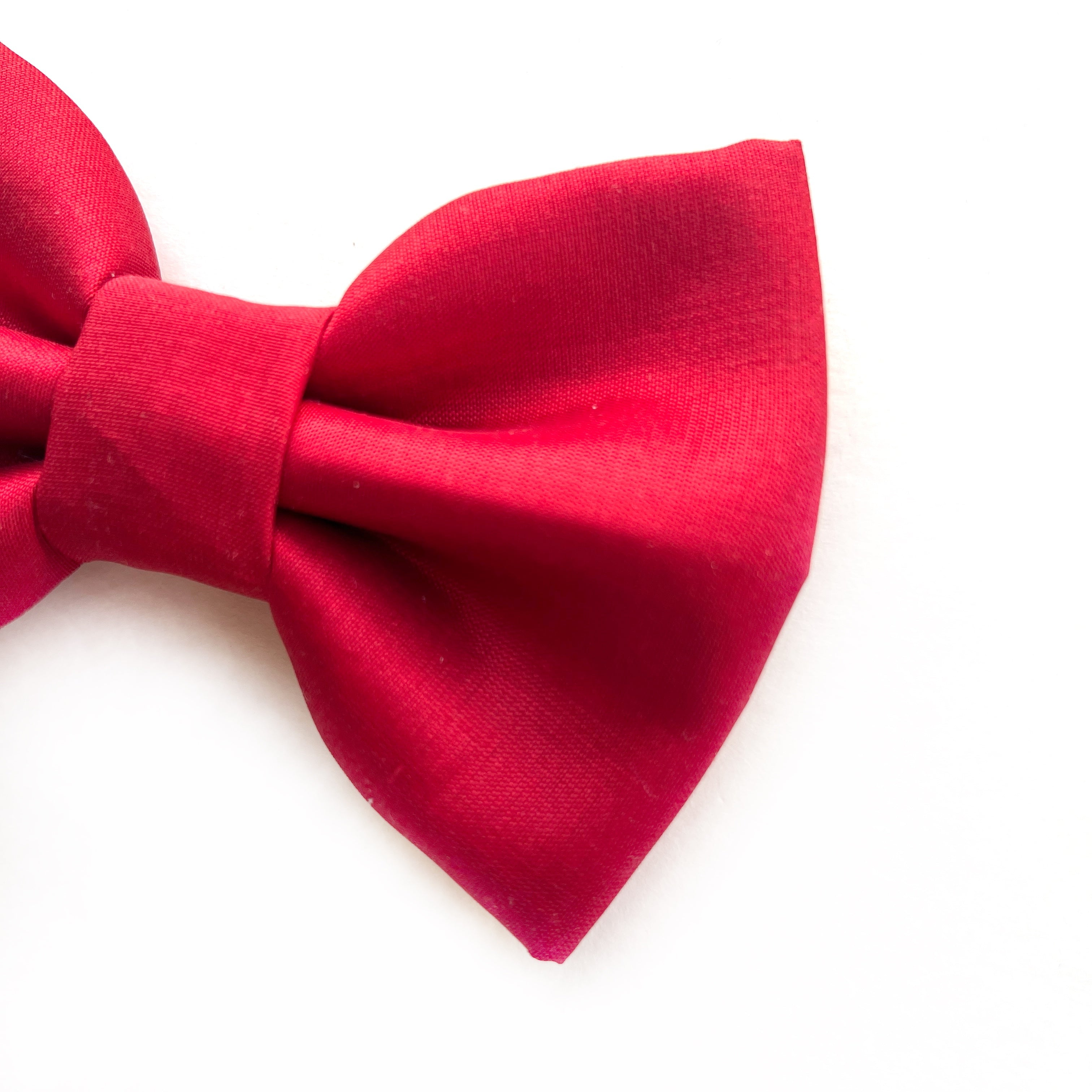 THAI SILK // RUBY - SAILOR BOW