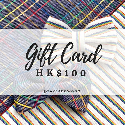 TAKE A BOW GIFT CARD