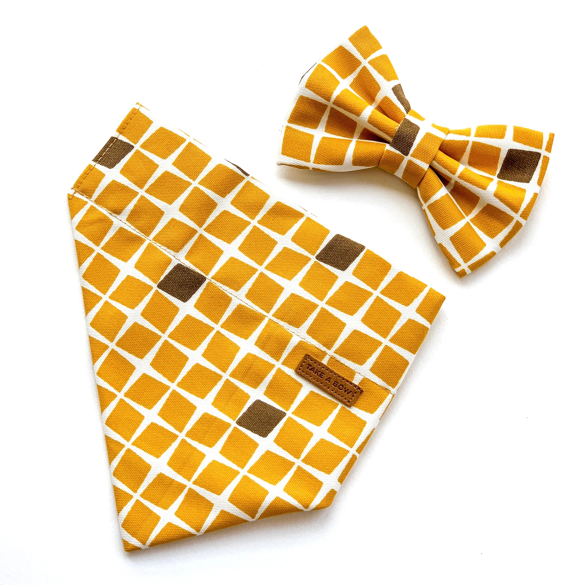 TILES TURMERIC - BANDANA