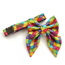 FORTUNE NAMI RAINBOW - Dog Collar 2.5cm Large // READY TO SHIP