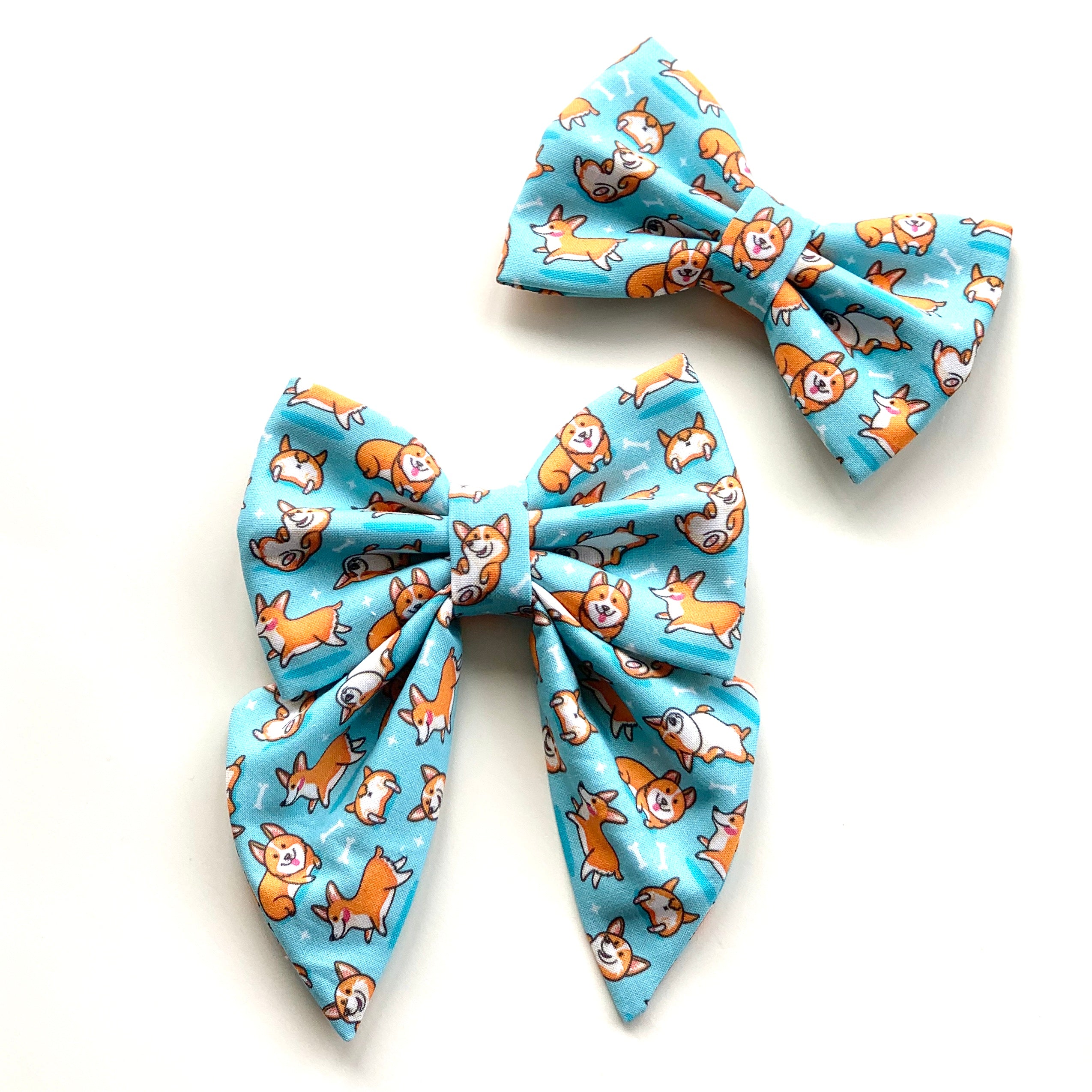 CORGI PLAYDATE - SAILOR BOW