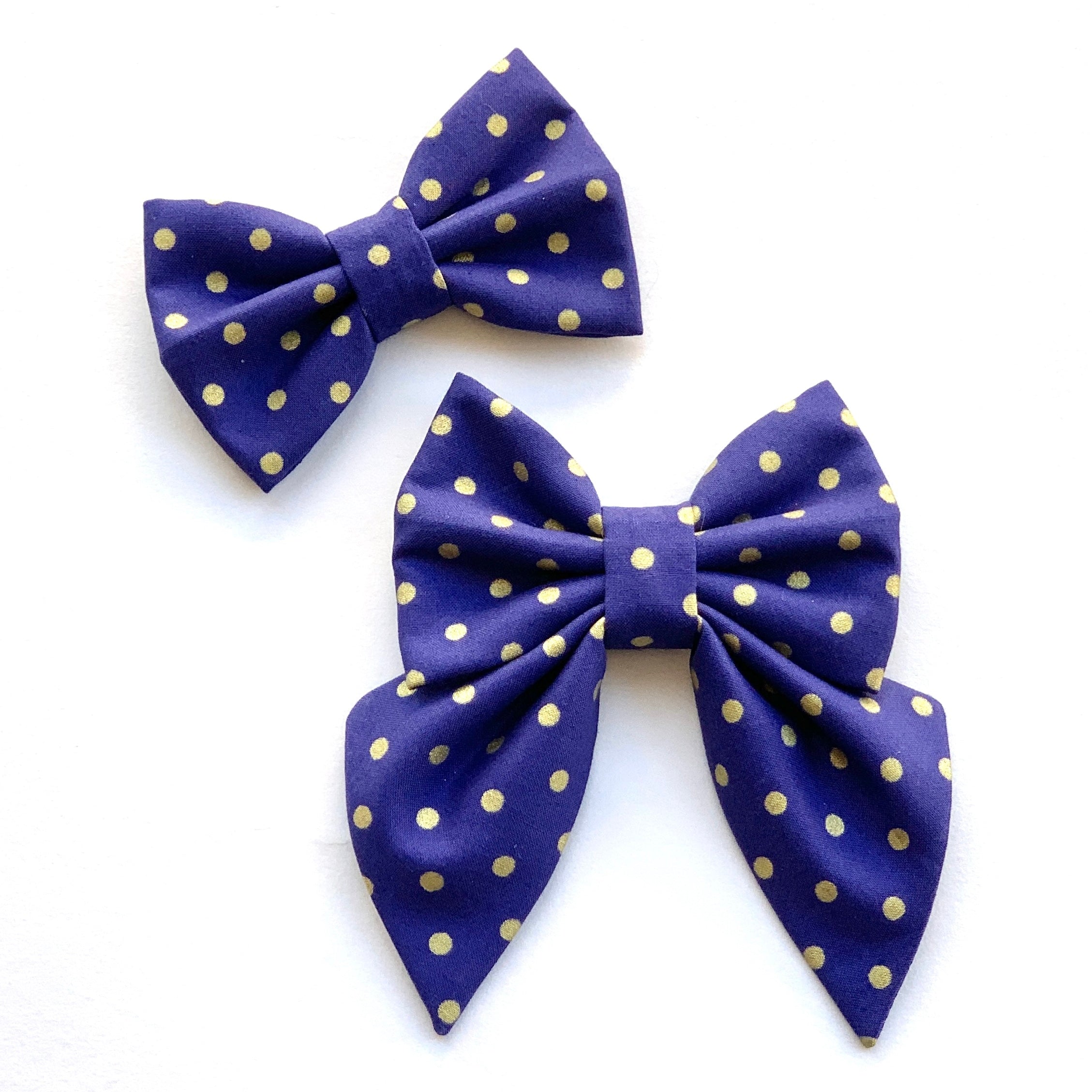 GLITTER DOTS - Bowtie Large // READY TO SHIP