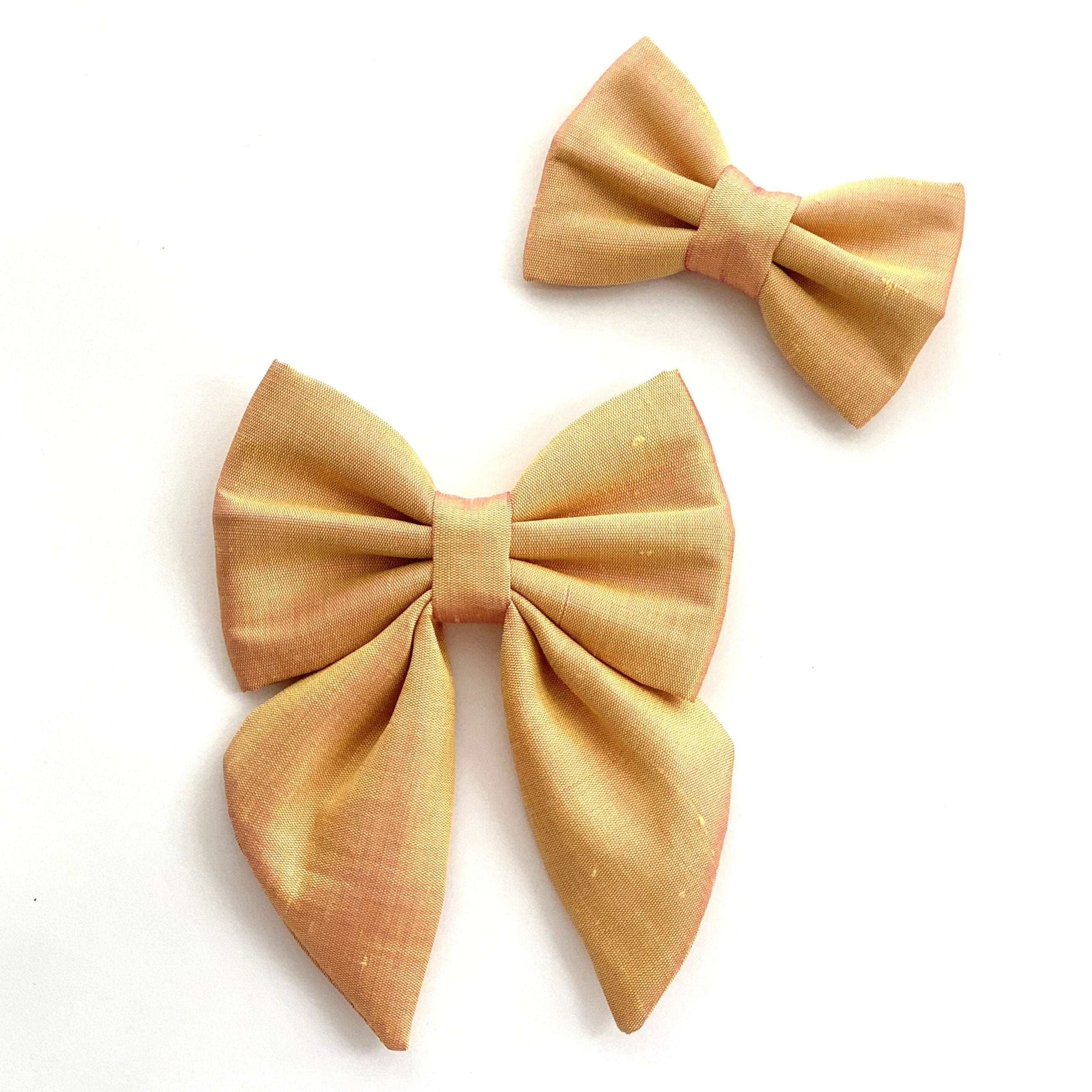 THAI SILK // AMBER - SAILOR BOW