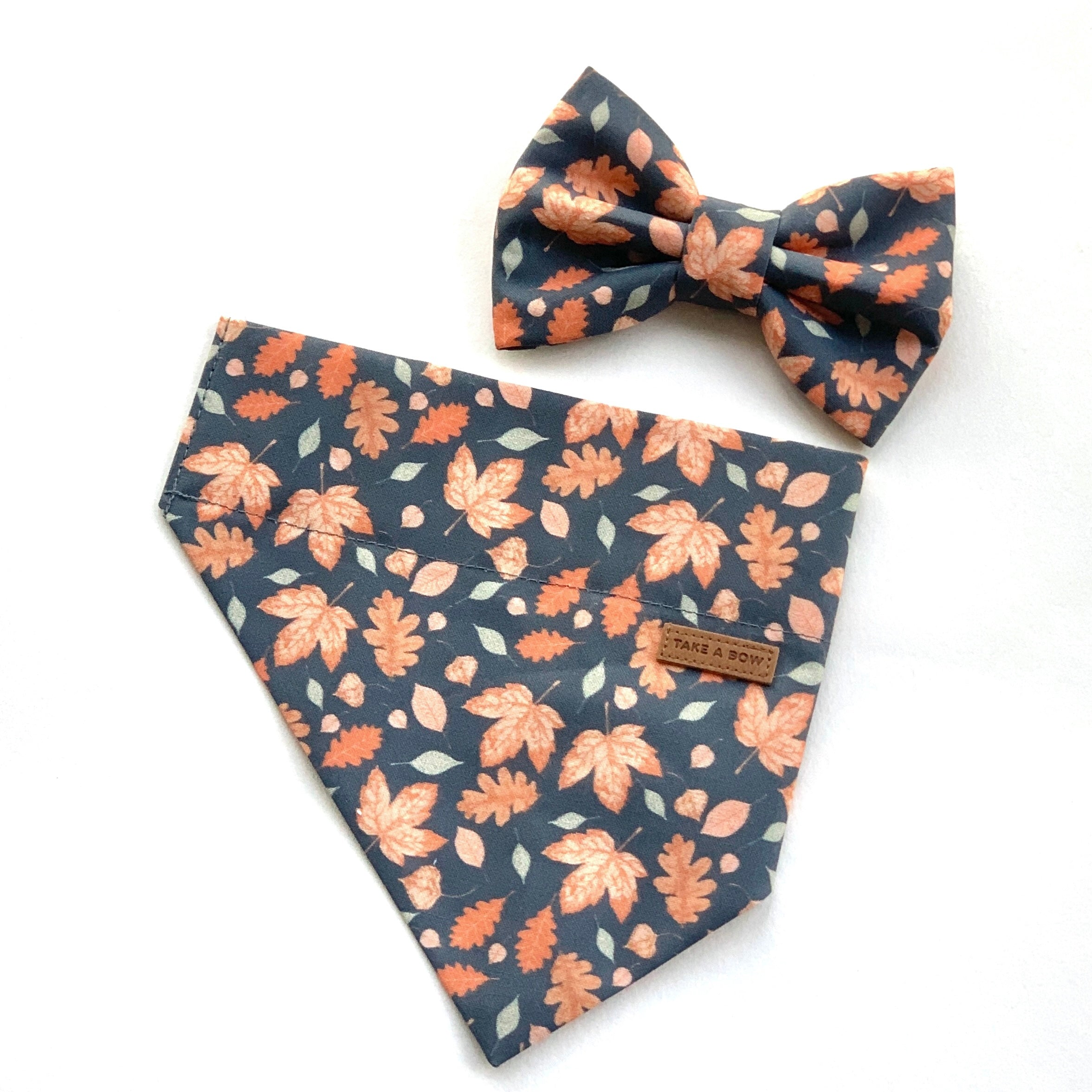 AUTUMN LEAF - Bowtie XL // READY TO SHIP