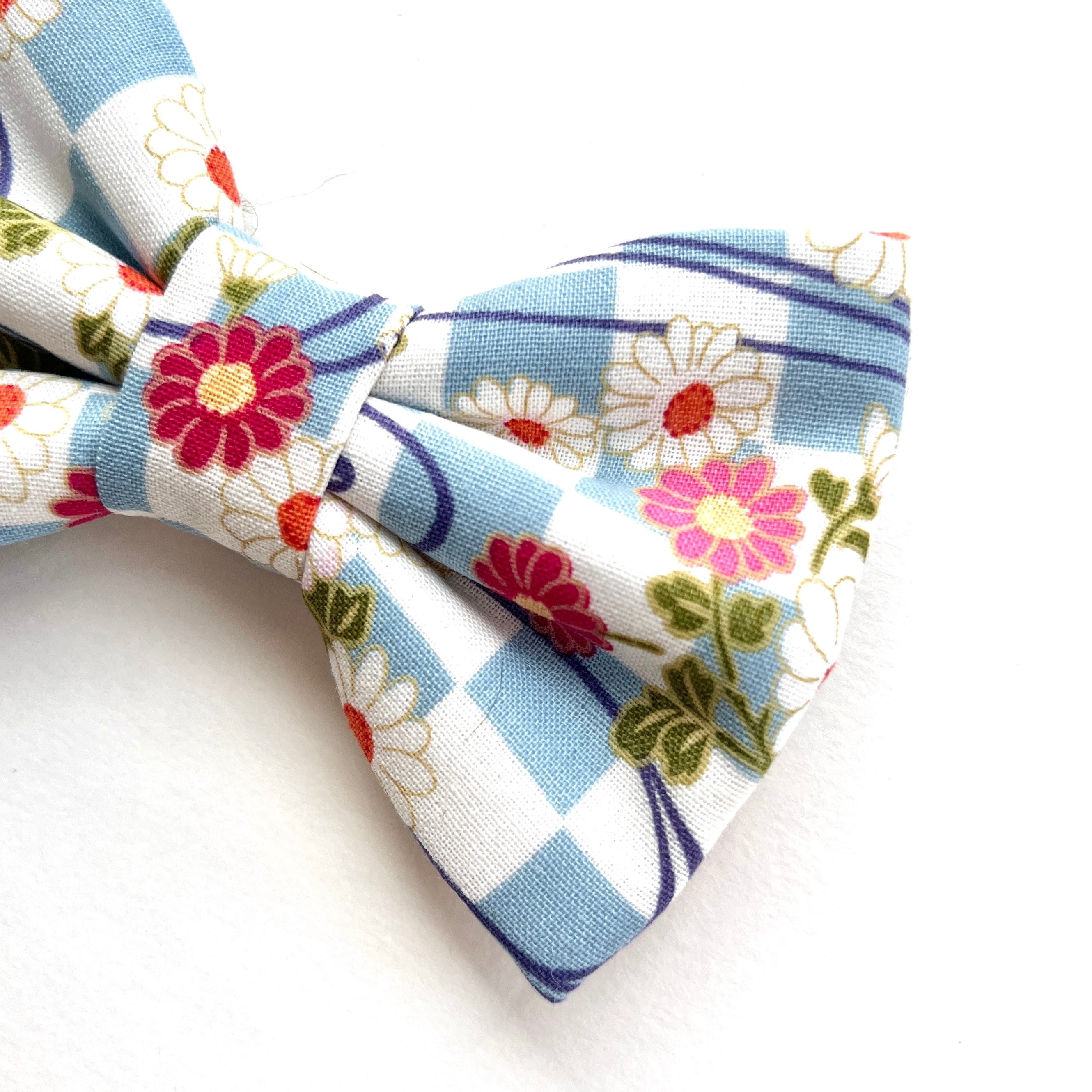 KAWA BELLIS BLUE - Bowtie Petite & Standard // READY TO SHIP