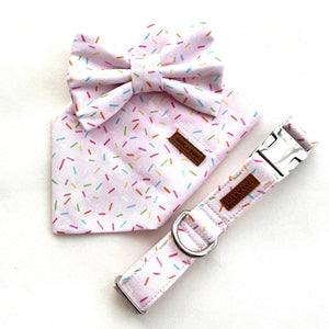 PAWTY SPRINKLES - TAFFY PINK - DOG COLLAR