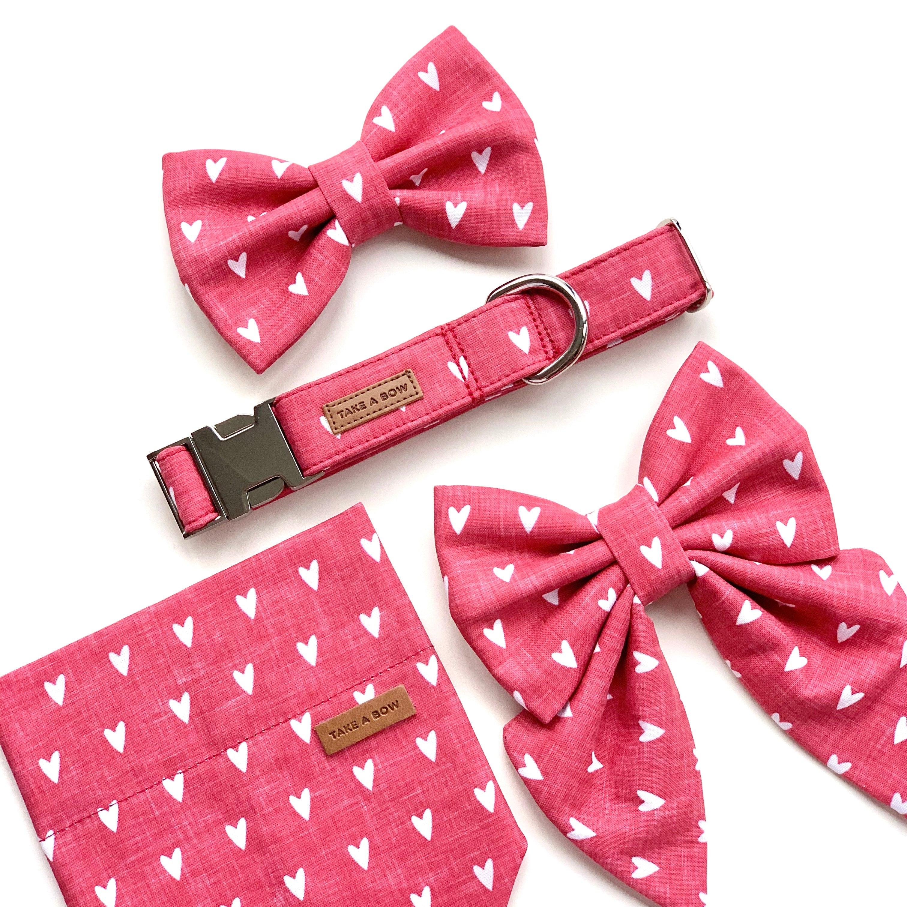 MILLIE HEARTS - Bowtie XL // READY TO SHIP
