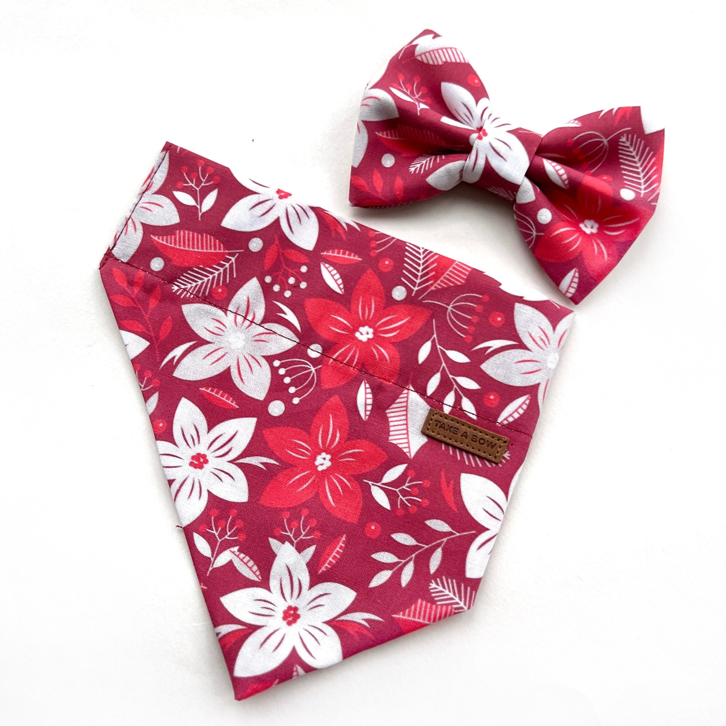 AMARYLLIS BLOOM - Bowtie Large // READY TO SHIP