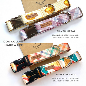 MIYAKO PURPLE - Dog Collar 2.5cm Large // READY TO SHIP