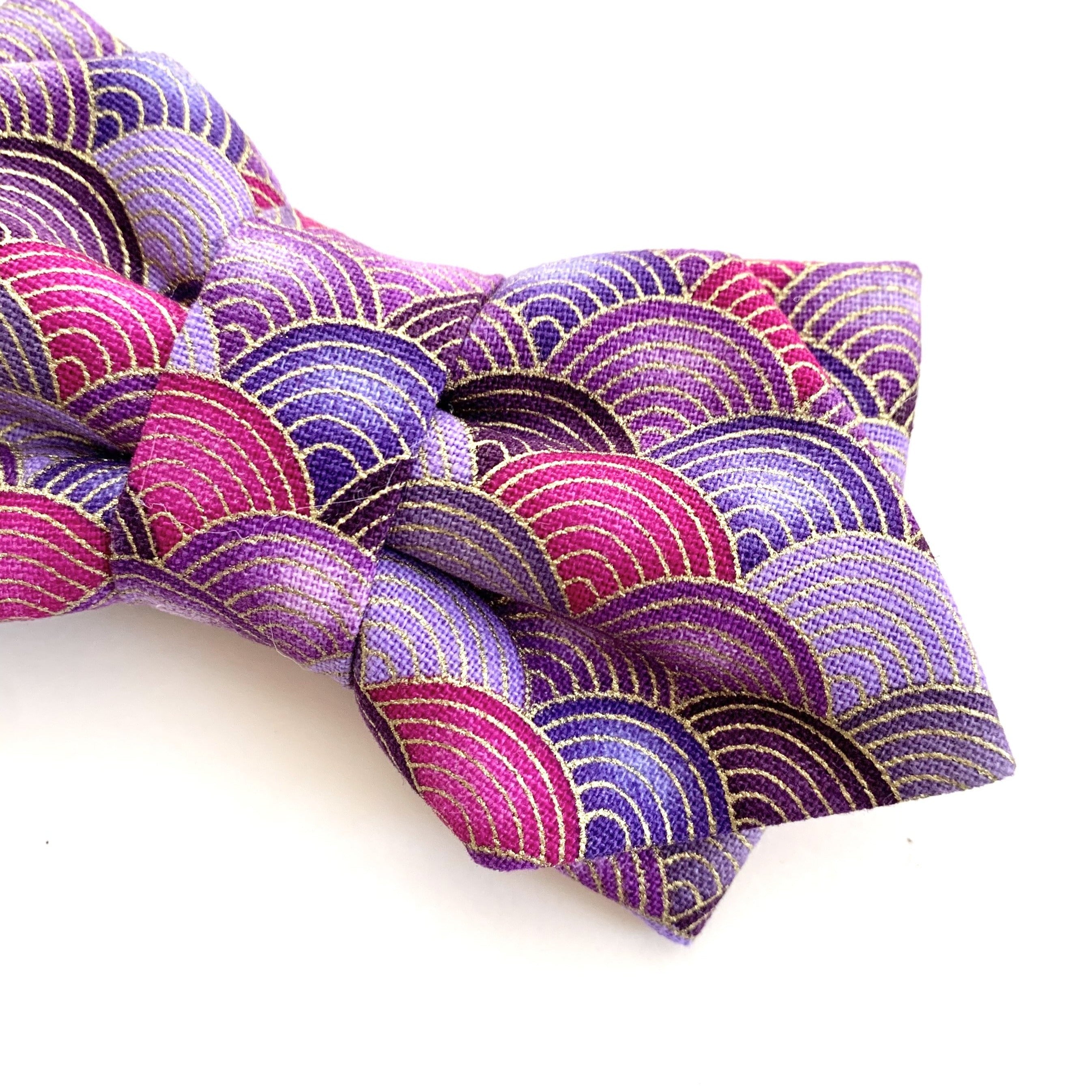 FORTUNE NAMI PURPLE - Bowtie Petite // READY TO SHIP