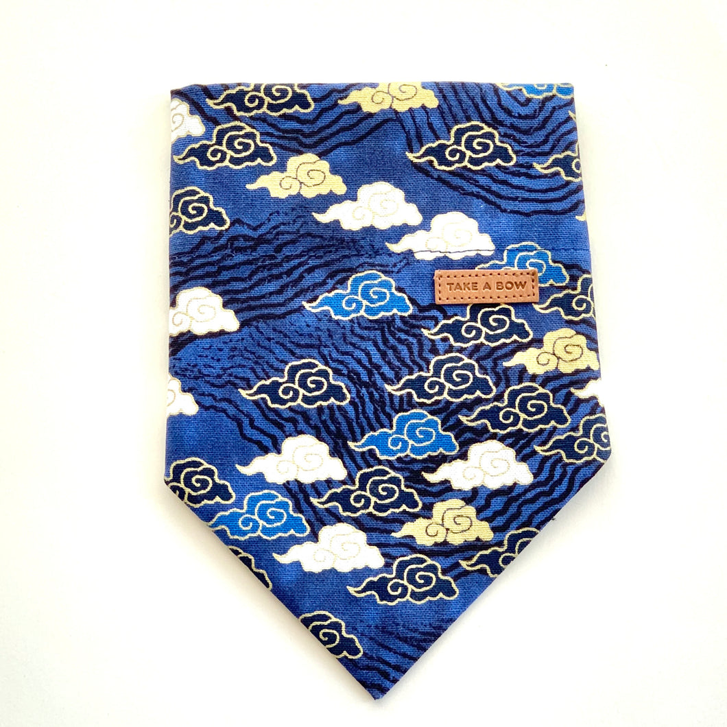 UNKI CLOUDS BLUE - BANDANA