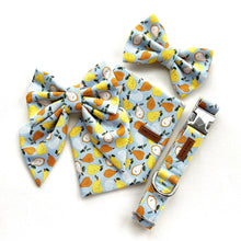 YELLOW PEAR - Dog Collar 2.5cm Large // READY TO SHIP
